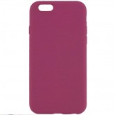 Чехол Silicone Case Full Protective (AA) NO LOGO для Apple iPhone 6/6s (4.7 дюйма) Красный / Rose Red