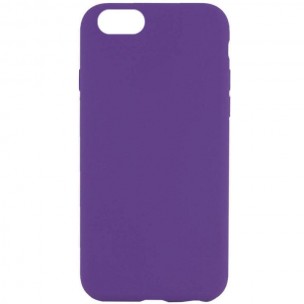 Чехол Silicone Case Full Protective (AA) NO LOGO для Apple iPhone 6/6s (4.7 дюйма) Фиолетовый / Amethyst