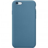 Чехол Silicone Case Full Protective (AA) NO LOGO для Apple iPhone 6/6s (4.7 дюйма) Синий / Blue Jay
