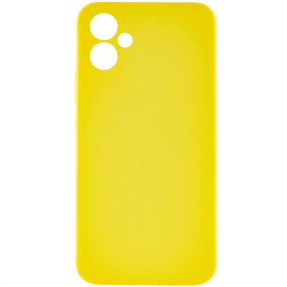 Чохол Silicone Cover Lakshmi Full Camera (AAA) для Samsung Galaxy A05 Жовтий / Yellow
