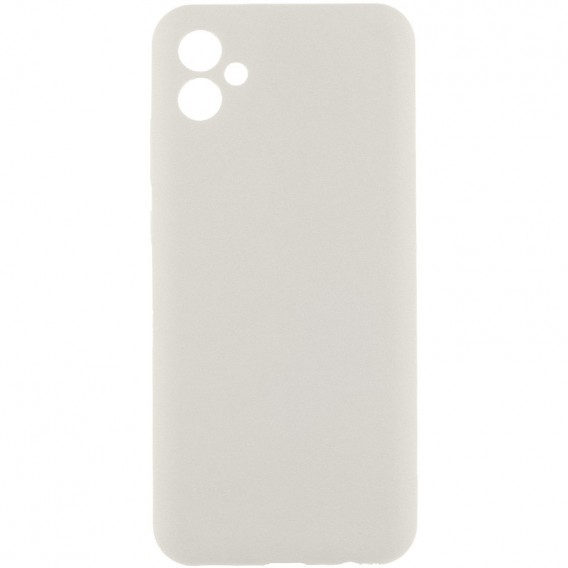Чохол Silicone Cover Lakshmi Full Camera (AAA) для Samsung Galaxy A05 Білий / White