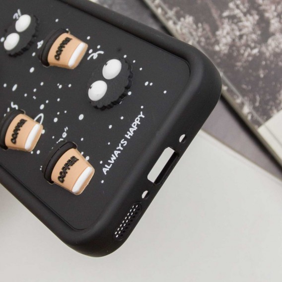 Чехол TPU Toys Case для Samsung Galaxy A25 5G Black / Always Happy