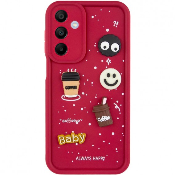 Чехол TPU Toys Case для Samsung Galaxy A25 5G Red / Always Happy