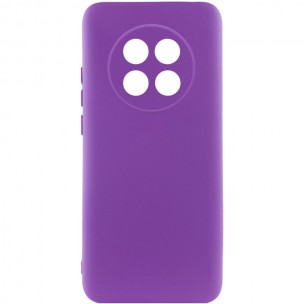 Чехол Silicone Cover Lakshmi Full Camera (AA) для Realme 12 5G Фиолетовый / Purple