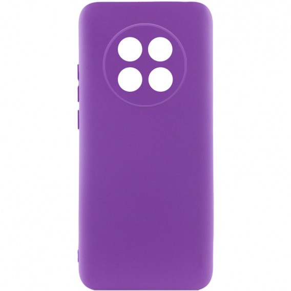 Чохол Silicone Cover Lakshmi Full Camera (AA) для Realme 12 5G Фіолетовий / Purple