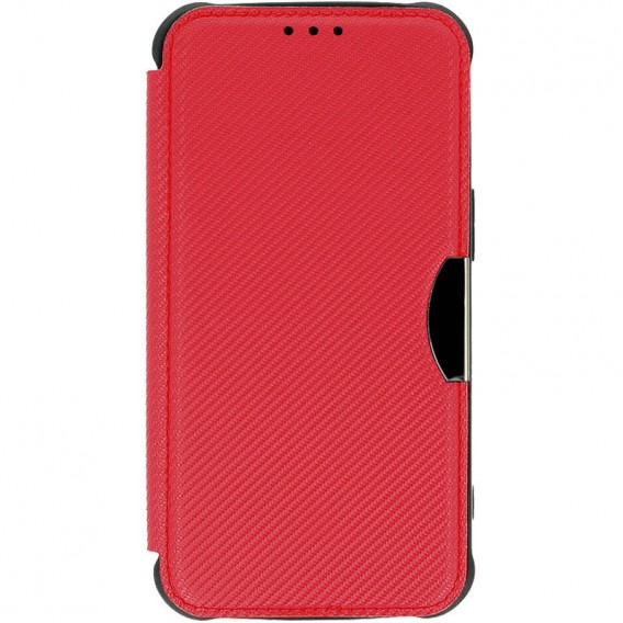 Кожаный чехол-книжка GETMAN Razor (PU) для Samsung Galaxy A15 4G/5G / M15 5G Red