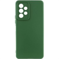 Чохол TPU GETMAN Liquid Silk Full Camera для Samsung Galaxy A13 4G Зелений / Dark green