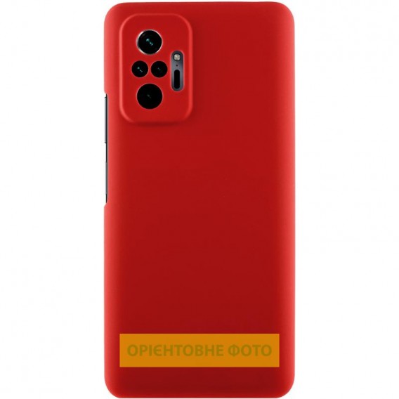 Чохол TPU GETMAN Liquid Silk Full Camera для Xiaomi Redmi Note 8 Pro Червоний / Dark Red