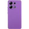 Чехол Silicone Cover Lakshmi Full Camera (AA) для Xiaomi Redmi Note 13 5G Фиолетовый / Purple