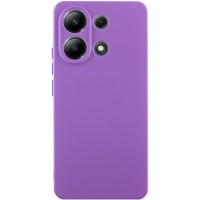 Чохол Silicone Cover Lakshmi Full Camera (AA) для Xiaomi Redmi Note 13 5G Фіолетовий / Purple