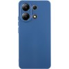 Чохол Silicone Cover Lakshmi Full Camera (AA) для Xiaomi Redmi Note 13 5G Синій / Navy Blue