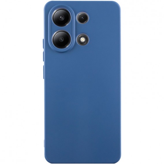 Чохол Silicone Cover Lakshmi Full Camera (AA) для Xiaomi Redmi Note 13 5G Синій / Navy Blue