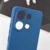 Чохол Silicone Cover Lakshmi Full Camera (AA) для Xiaomi Redmi Note 13 5G Синій / Navy Blue