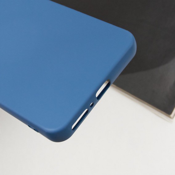 Чохол Silicone Cover Lakshmi Full Camera (AA) для Xiaomi Redmi Note 13 5G Синій / Navy Blue