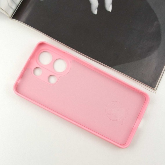 Чехол Silicone Cover Lakshmi Full Camera (AA) для Xiaomi Redmi Note 13 5G Розовый / Pink