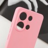 Чехол Silicone Cover Lakshmi Full Camera (AA) для Xiaomi Redmi Note 13 5G Розовый / Pink