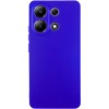 Чохол Silicone Cover Lakshmi Full Camera (AA) для Xiaomi Redmi Note 13 5G Синій / Iris