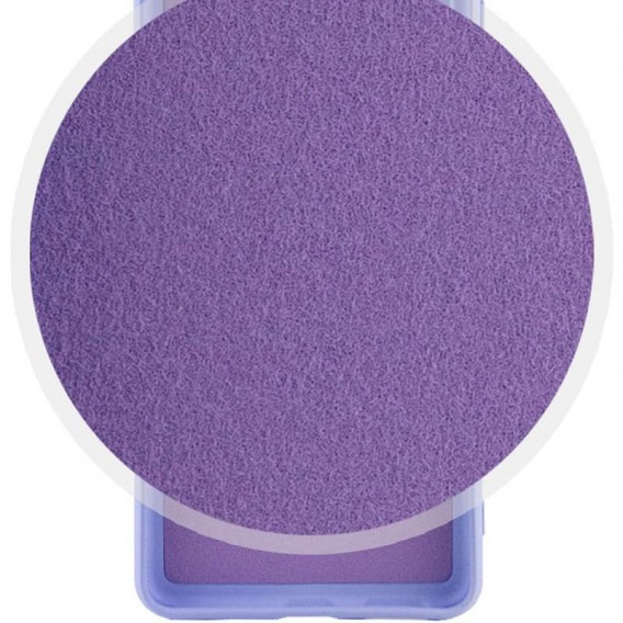 Чохол Silicone Cover Lakshmi Full Camera (AAA) для Xiaomi Redmi Note 10 / Note 10s / Poco M5s Бузковий / Dasheen