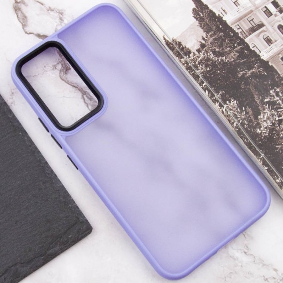 Чохол TPU+PC Lyon Frosted для Samsung Galaxy S24 Ultra Purple