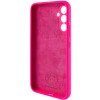 Чохол Silicone Cover Lakshmi Full Camera (AAA) для Samsung Galaxy S25 Рожевий / Barbie pink