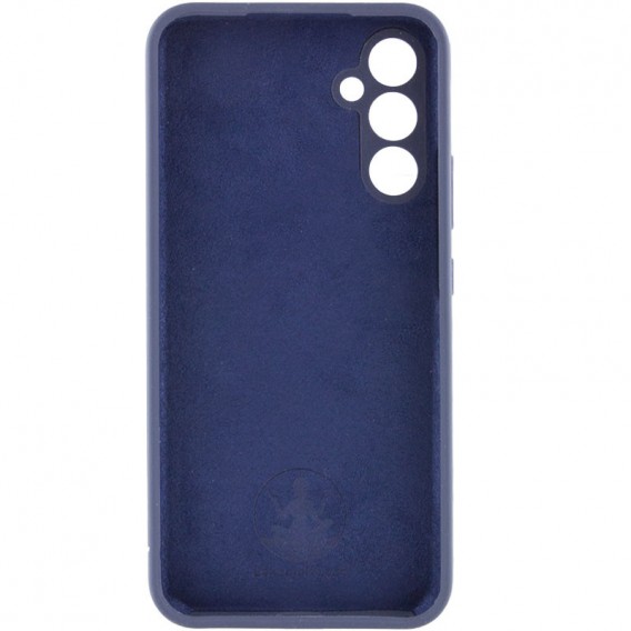 Чохол Silicone Cover Lakshmi Full Camera (AAA) для Samsung Galaxy S25 Темно-синій / Midnight blue