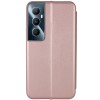 Кожаный чехол-книжка Classy для Realme C65 4G Rose Gold