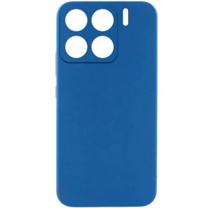 Чохол Silicone Cover Lakshmi Full Camera (AA) для Xiaomi 15 Pro Синій / Navy Blue