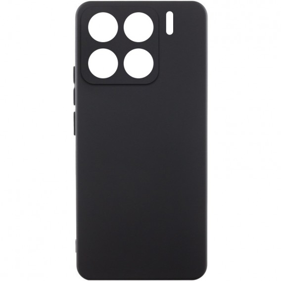 Чохол Silicone Cover Lakshmi Full Camera (AA) для Xiaomi 15 Pro Чорний / Black