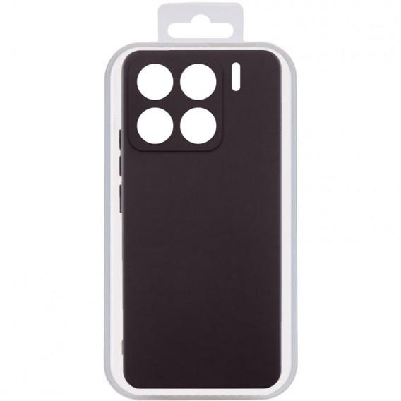 Чохол Silicone Cover Lakshmi Full Camera (AA) для Xiaomi 15 Pro Чорний / Black