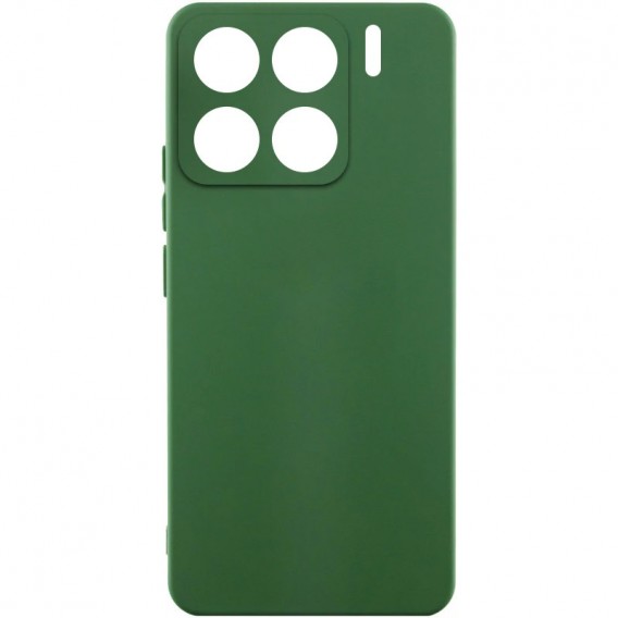 Чохол Silicone Cover Lakshmi Full Camera (AA) для Xiaomi 15 Pro Зелений / Dark green