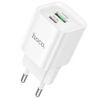 МЗП Hoco C147A PD20W+QC3.0 (1USB-A/1C) White