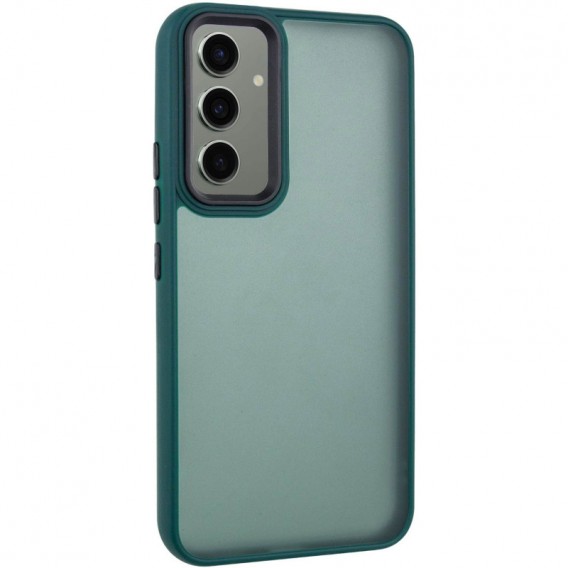 Чехол TPU+PC Lyon Frosted для Samsung Galaxy S25 / S24 Green