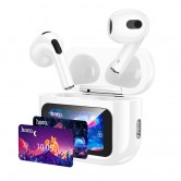 Бездротові TWS навушники Hoco EW81 Elegant with Touch Screen ANC White Бездротові TWS навушники Hoco EW81 Elegant with Touch Screen ANC White