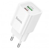 МЗП Hoco C149A Charm PD30W+QC3.0 (1USB-A/1C) White МЗП Hoco C149A Charm PD30W+QC3.0 (1USB-A/1C) White