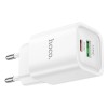 МЗП Hoco C149A Charm PD30W+QC3.0 (1USB-A/1C) White