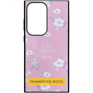 TPU+PC чехол Soft Secret Garden для Xiaomi Redmi Note 14 Pro 4G Pink