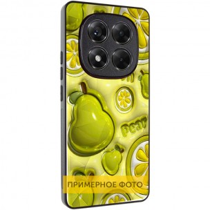 TPU+PC чехол Prisma Fluffie для Xiaomi Redmi Note 14 4G (Int. version) Lemon