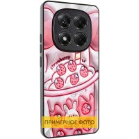 TPU+PC чохол Prisma Fluffie для Xiaomi Redmi Note 14 4G (Int. version) Strawberry