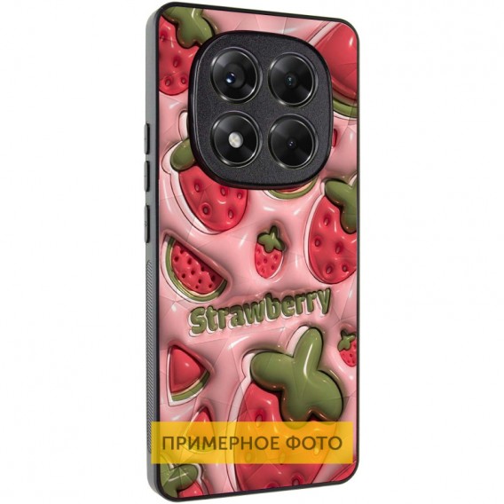 TPU+PC чехол Prisma Fluffie для Xiaomi Redmi Note 14 4G (Int. version) Watermelon