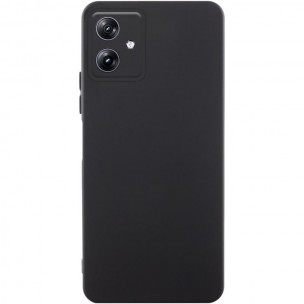 Чохол TPU GETMAN Liquid Silk Full Camera для Motorola Moto G54 Чорний / Black Чохол TPU GETMAN Liquid Silk Full Camera для Motorola Moto G54 Чорний / Black