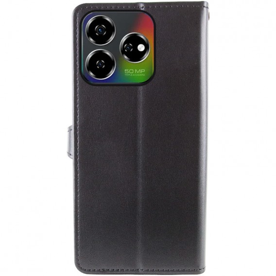 Шкіряний чохол-книжка GETMAN Gallant (PU) для ZTE Nubia V60 Чорний