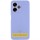 Чохол Silicone Cover Lakshmi Full Camera (AA) with logo для Xiaomi Redmi Note 13 4G Бузковий / Dasheen