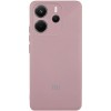 Чохол Silicone Cover Lakshmi Full Camera (AA) with logo для Xiaomi Redmi Note 14 4G (Int. version) Рожевий / Pink Sand