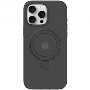 Чехол Silicone Case Full Protective with Ring для Apple iPhone 13 Pro (6.1 дюйма) Black