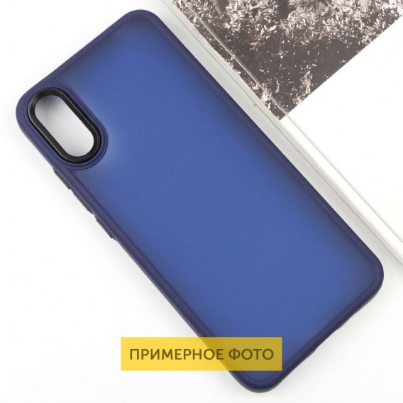 Чохол TPU+PC Lyon Frosted для Oppo A60 4G Navy Blue