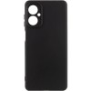Чохол TPU GETMAN Liquid Silk Full Camera для Motorola Moto G14 Чорний / Black