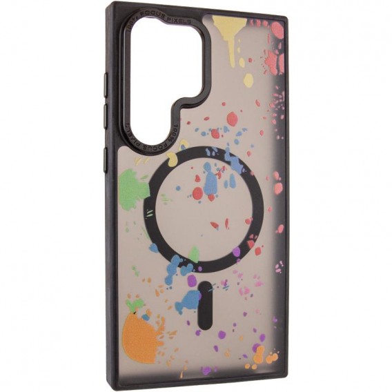 Чохол TPU+PC Flush with MagSafe для Samsung Galaxy S24 Ultra Titanium black