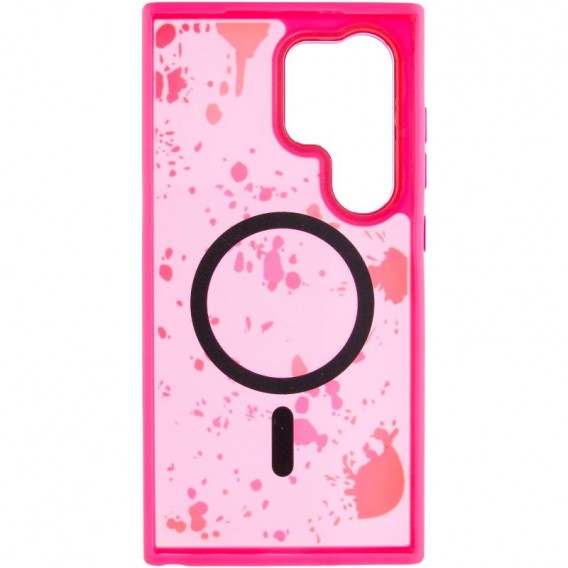 Чехол TPU+PC Flush with MagSafe для Samsung Galaxy S24 Ultra Barbie Pink
