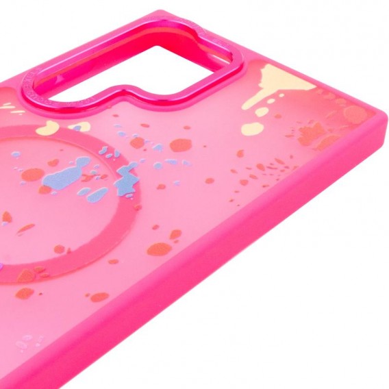Чехол TPU+PC Flush with MagSafe для Samsung Galaxy S24 Ultra Barbie Pink