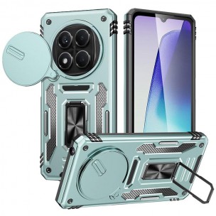 Ударопрочный чехол Camshield Army Ring для Xiaomi Redmi Note 14 Pro 4G/5G / Poco X7 Зеленый / Light Green